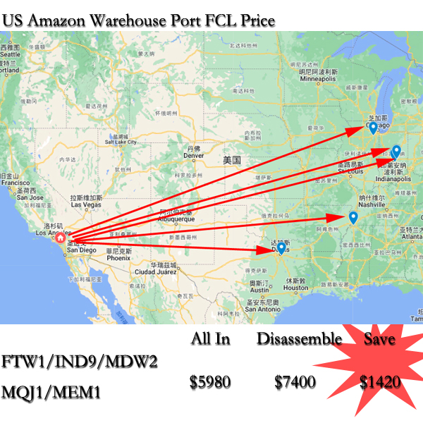 Professional Amazon warehouse Truck Express